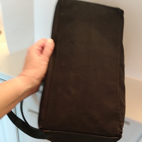 TUMI Black Cargo Ballistic Nylon Bag Carryall Tote Purse - Picture 7 of 17